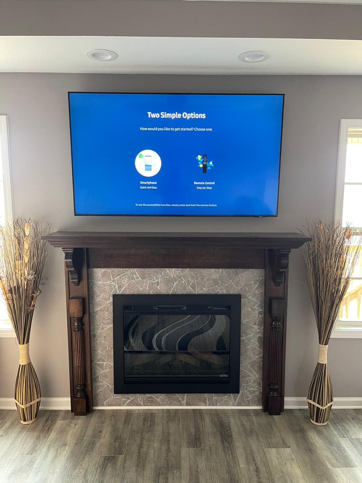 TV up to 55 inches